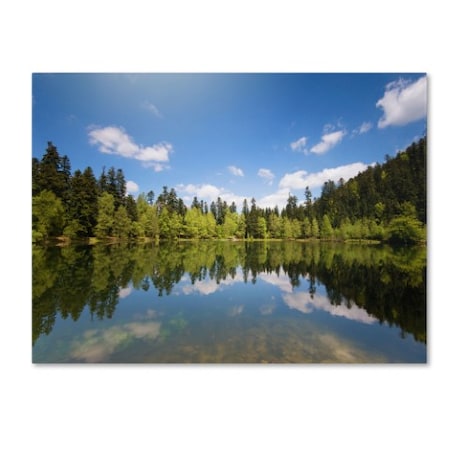 Philippe Sainte-Laudy 'Lake Maix' Canvas Art,16x24